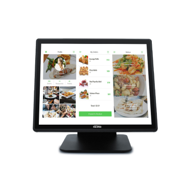 17 inch Desktop VESA Wall Mount Aluminum Alloy Capacitive Touch Screen POS Monitor - Cheap