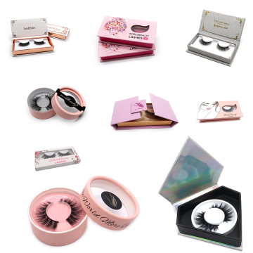 Custom Logo Eyelash Cases & Lash Storage Packaging Boxes