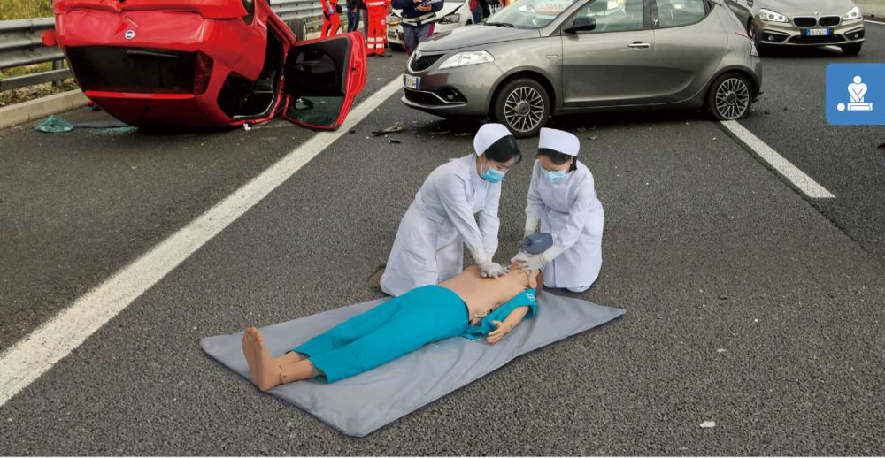 Advanced CPR Training Manikin–Computer/Tablet Control