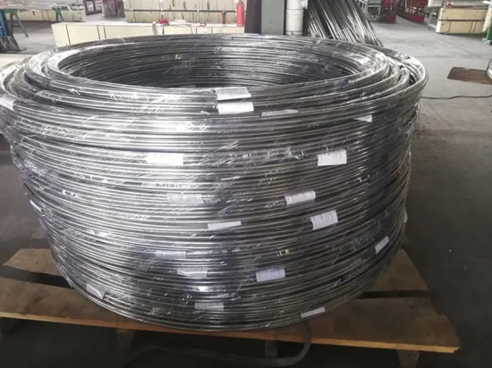 PVF Coating 4*0.5 Zinc Plating Bundy Steel Tubes