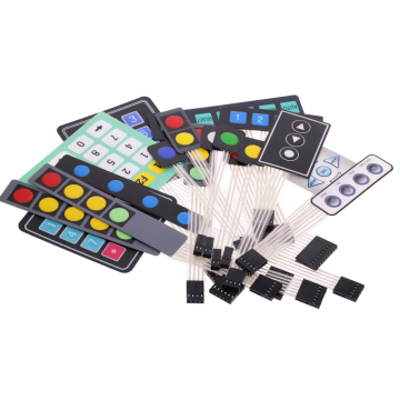 1 * 2 3 4 5 Interrupteur de membrane de bouton de touche 3 * 4 4x5 matrice Array Clavier Kit de bricolage pour Arduino