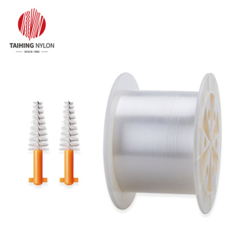 İnterdental fırça için Naylon1010 fırça filament