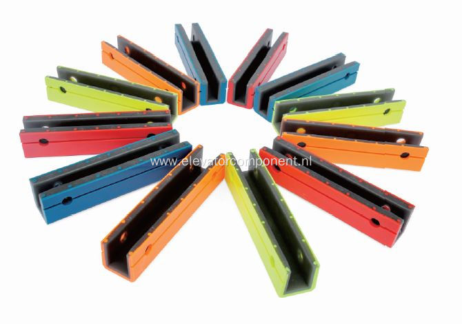 Coloured Insert Elevator Sliding Guide Shoe