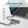 4K HDMI付き10-in-1 USB Cドングルドック