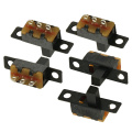 MYLB-5 Pcs 50V 0.5A 3 Pin 2 Position On/OFF 1P2T SPDT Slide Switch 3 Pin