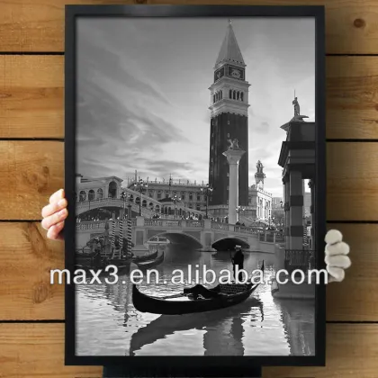 Modern Design Unique Black Frame Painting Decorative for Home Decor