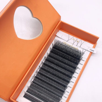 Private Label Faux Mink Y Shape Matte Black Individual Lashes Supplies for Wholesale