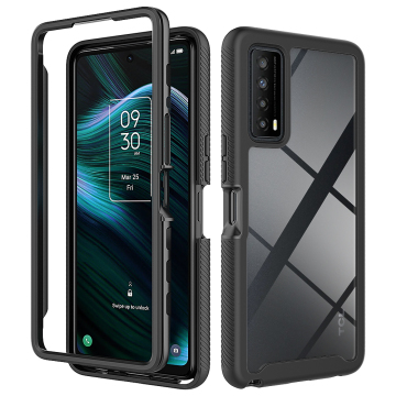 Shockproof Silicone TPU Super Armor Full Coverage 2 in 1 Phone Case for TCL Stylus 5G