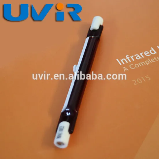 quartz iodine tungsten lamp halogen tube for drying