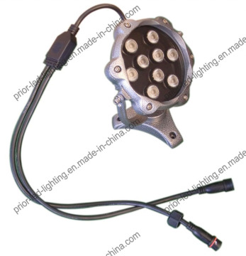9X1w RGB LED Floodlight Round (FL10W-RGB)