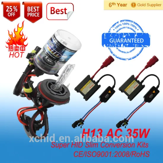 35W/AC/12V HID xenon kit, hid car headlight h13 for cars
