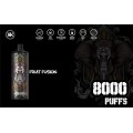 KK Energy wiederaufladbar Einweg 8000 Puffs Pod Kit