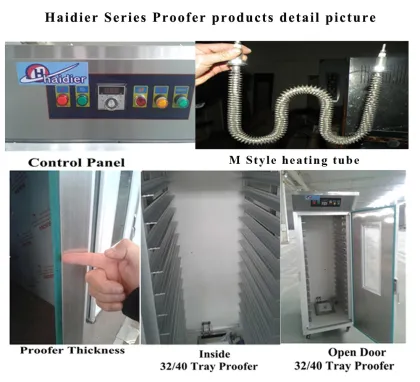 32 Trays Double Doors Bread Fermenting Proofer Oven Bakery Retarder Dough Fermentation Machine