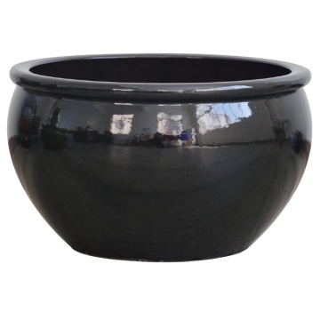 Ceramic Planter Pot Geometric Bowl Shape Flower Pots