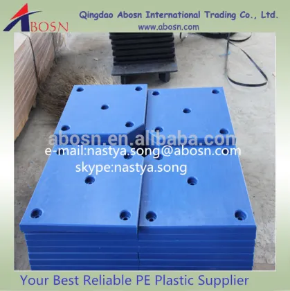 UHMW-PE marine dock bumper fender Facings board