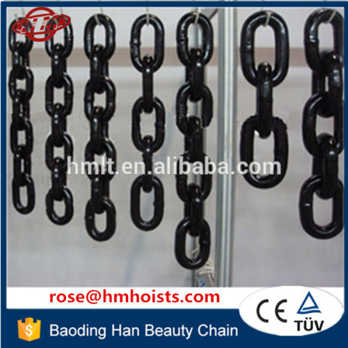 Black G80 Welded Steel Chain Specifications High Quality Black G80 black-g80-welded-steel-chain-specifications-high-quality-black-g80