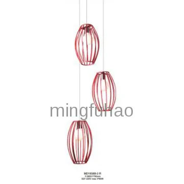 Bird\'s nest 3 liights hanging aluminum pendant lamp