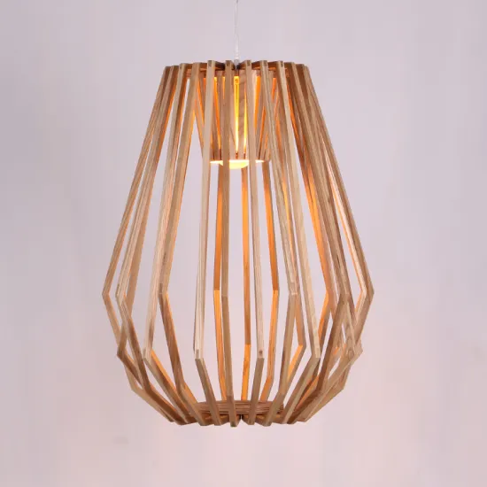 INSHINE Wooden Contemporary Pendant Light