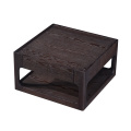 Simple wooden leisure tea table
