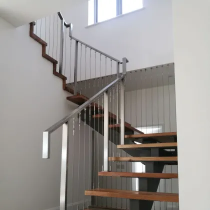 River Landscape Indoor Zinc Alloy Stainless Steel Railing