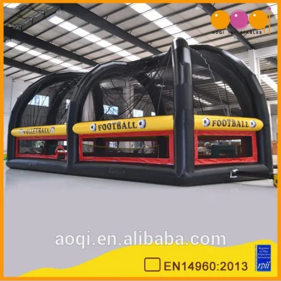 AOQI cheap price inflatable volleyball game for adults