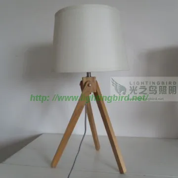 e27 table lamp with cloth lampshade