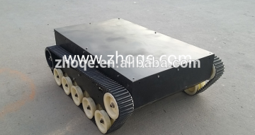 robot rubber track chassis/undercarriage