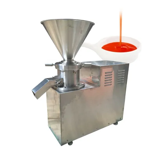 High Efficiency Colloid Mill for Emulsifier Ointment and Fruit Puree Production