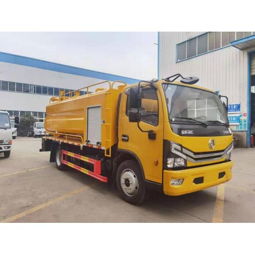 8 roda truk tanker vakum 4x2 dongfeng saluran pembuangan