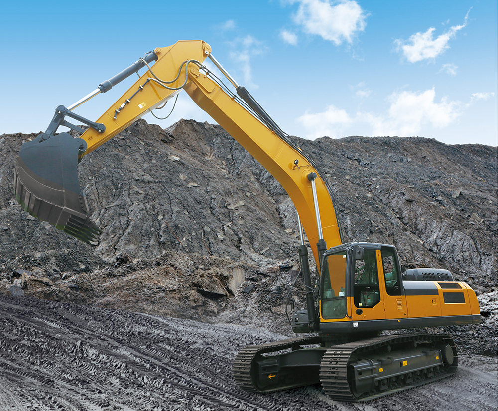 Large Excavators for Construction Machinery