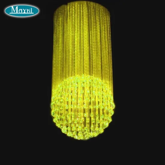 Affordable LED Fiber Optic Chandeliers for Indoor Ceiling Lighting