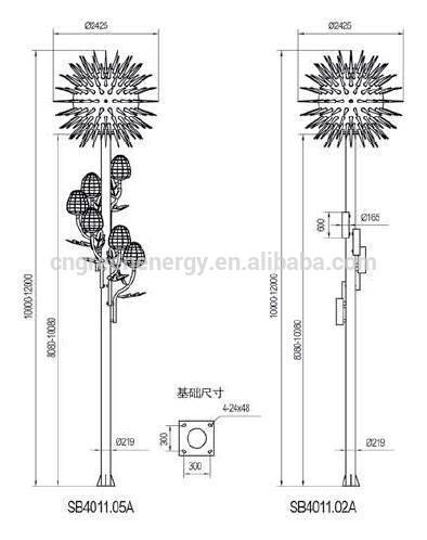 sky garden lamp