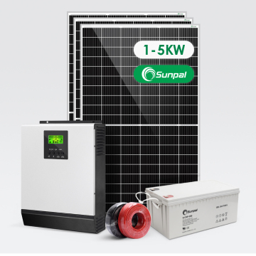 Hybrid Off-Grid Power Systems: 3kW, 4kW, 5kW Household Solar Energy System Manufacturer