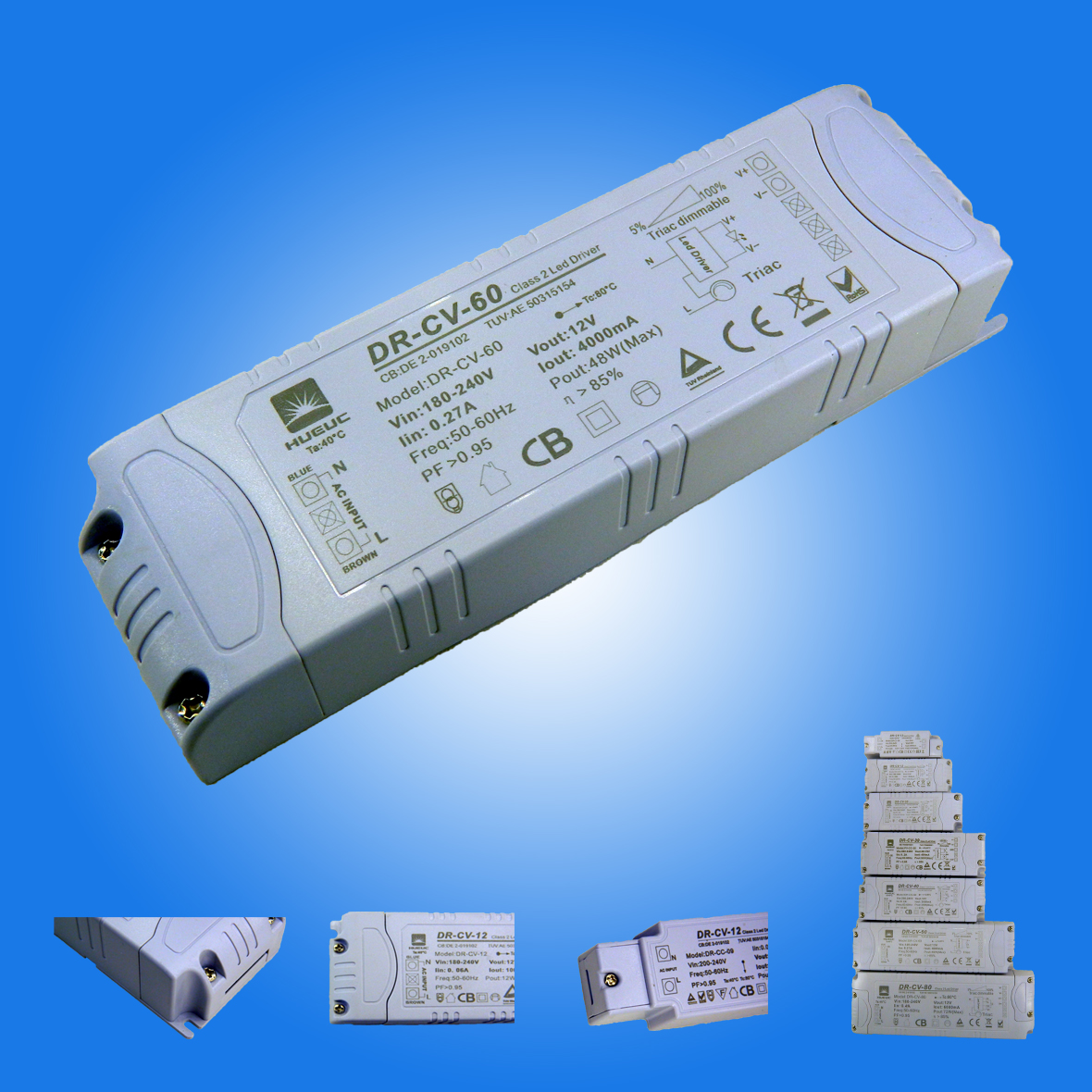 Flicker free dimmable LED Driver