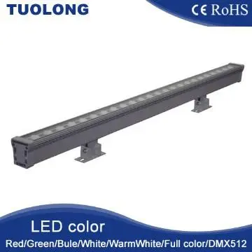 CE RoHS IP65 RBG DMX512 18w 26w 36w asymmetric floodlight