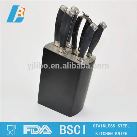 7pcs royal portable kitchen knives set with ABS handle