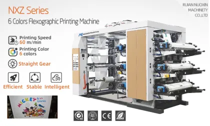 Used Mini Maquina 5 Color Flexographic Printing Machine and Mark Andy Flexo Press with Sheeter for Sale