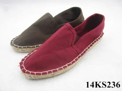 The colorful canvas Slip on Espadrilles