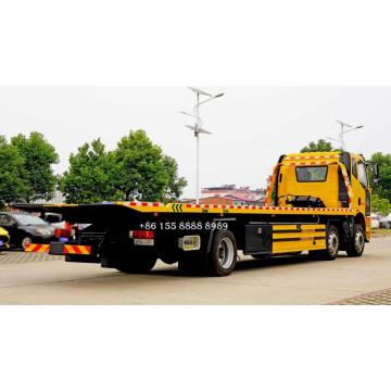 Faw 6x2 Flatbed Wrecker Tuling Truck