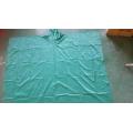 poncho antipioggia in pvc riutilizzabile con logo