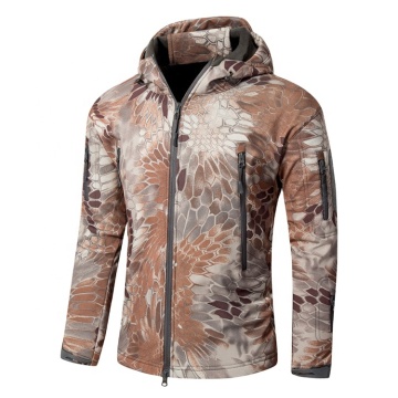 Navy Blue Tactical Jackets: Waterproof Softshell Hoodies for Outdoor Use