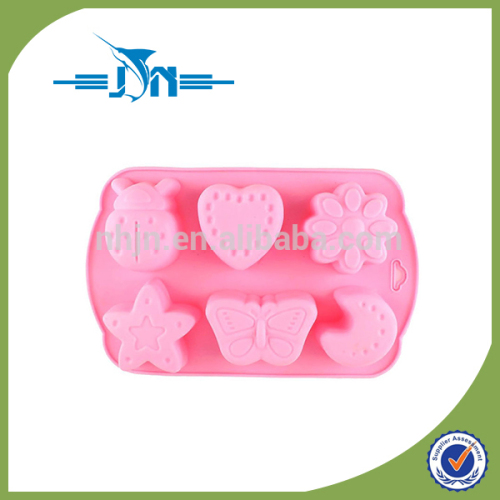 Hot selling silicone letter christmas chocolate jelly candy cube mould with CE certificate