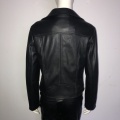 Fashion short women pu leather jacket ladies zipper leather jacket women black coat ladies jackets