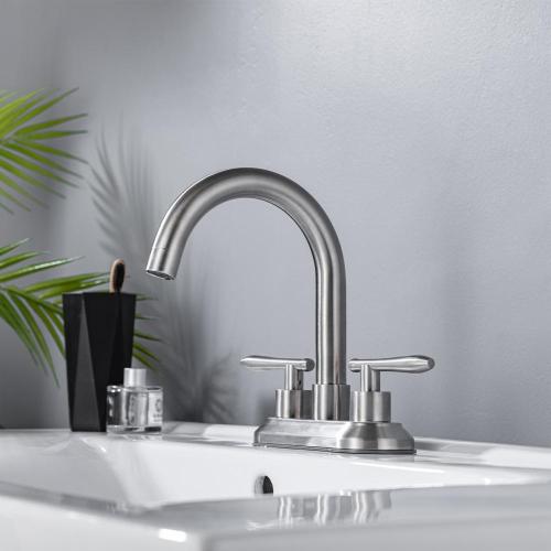 Two Handles Bathroom Mixer Basin Faucets