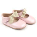 Soft Sole Genuine Leather Baby Shoes Soft Sole Toddler Girls Fashion Baby Dress Shoes Factory