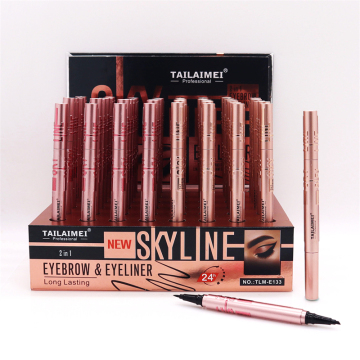 Private Label Smooth Eyebrow &amp; Eyeliner Bleistift - langlebiger Make -up -Stift