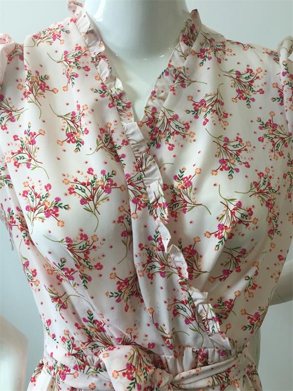 Woman Short Sleeve Dress