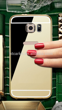For samsung galaxy s6 edge kxx metal mirror case Original unique design Cheap wholesale price