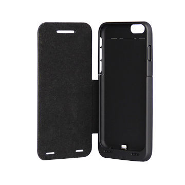 3500mAh Power Bank Cases for iPhone 6, with Leather Cover, Full body protection for iPhone