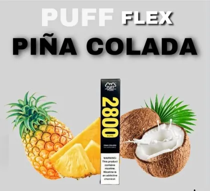 Puff flex electronic cigarette 5% nic puff flex